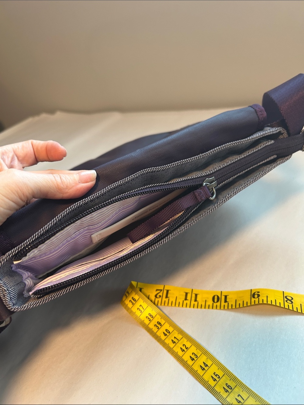 Lululemon Purple Nylon Crossbody Bag - Picture 6 of 12